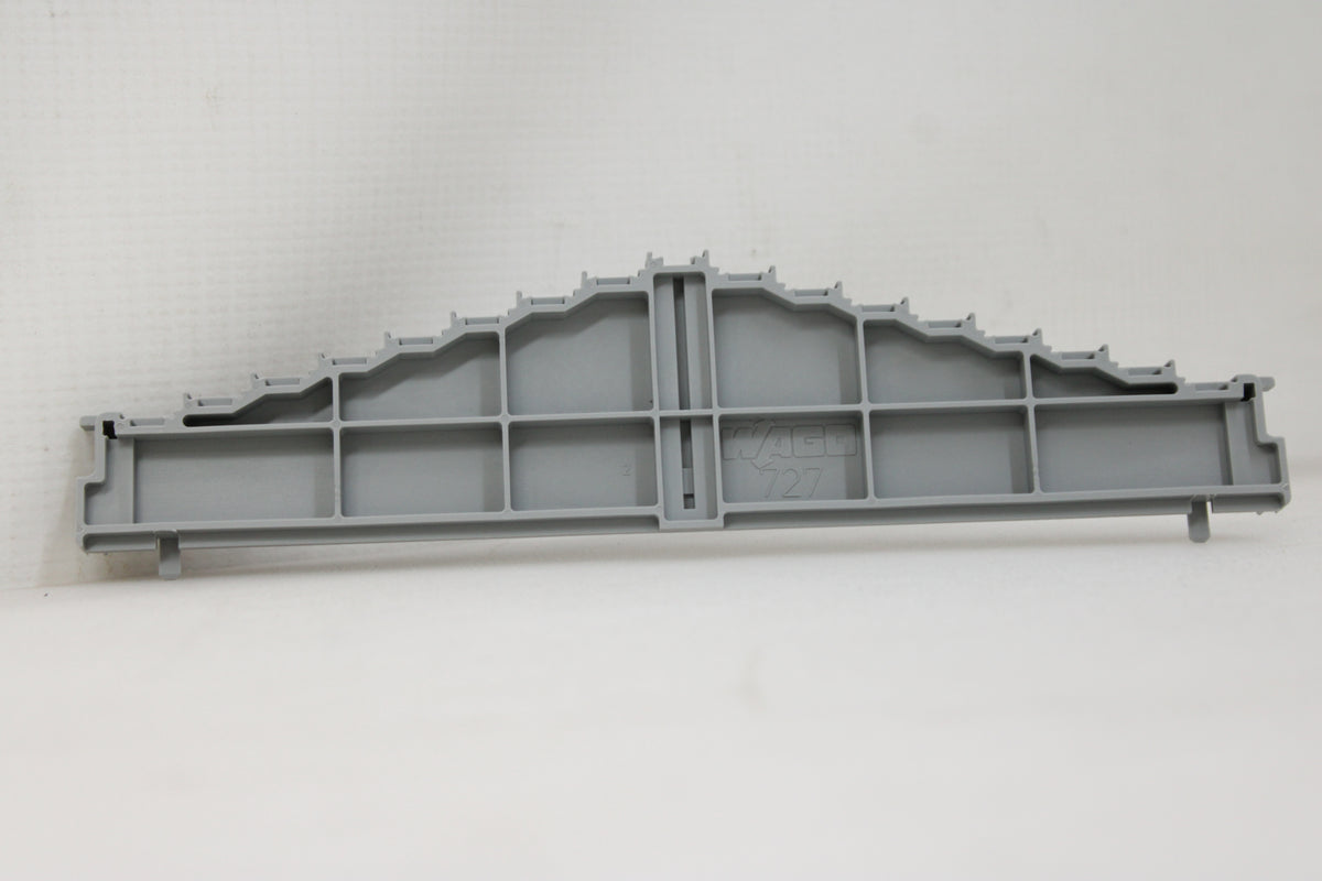 WAGO Abschlussplatte Abdeckung Abschlussplatte Grau 25 St Industriepackung 727 - 4017332635240