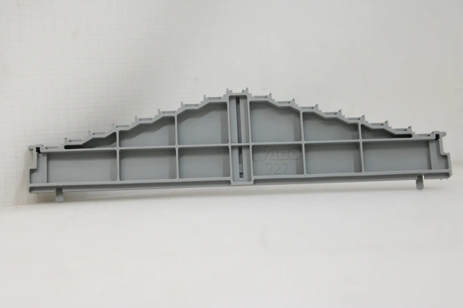 B-Ware Wago Abschlussplatte Abdeckung Abschlussplatte Grau 25 St Industriepackung 727 - 4017332635240