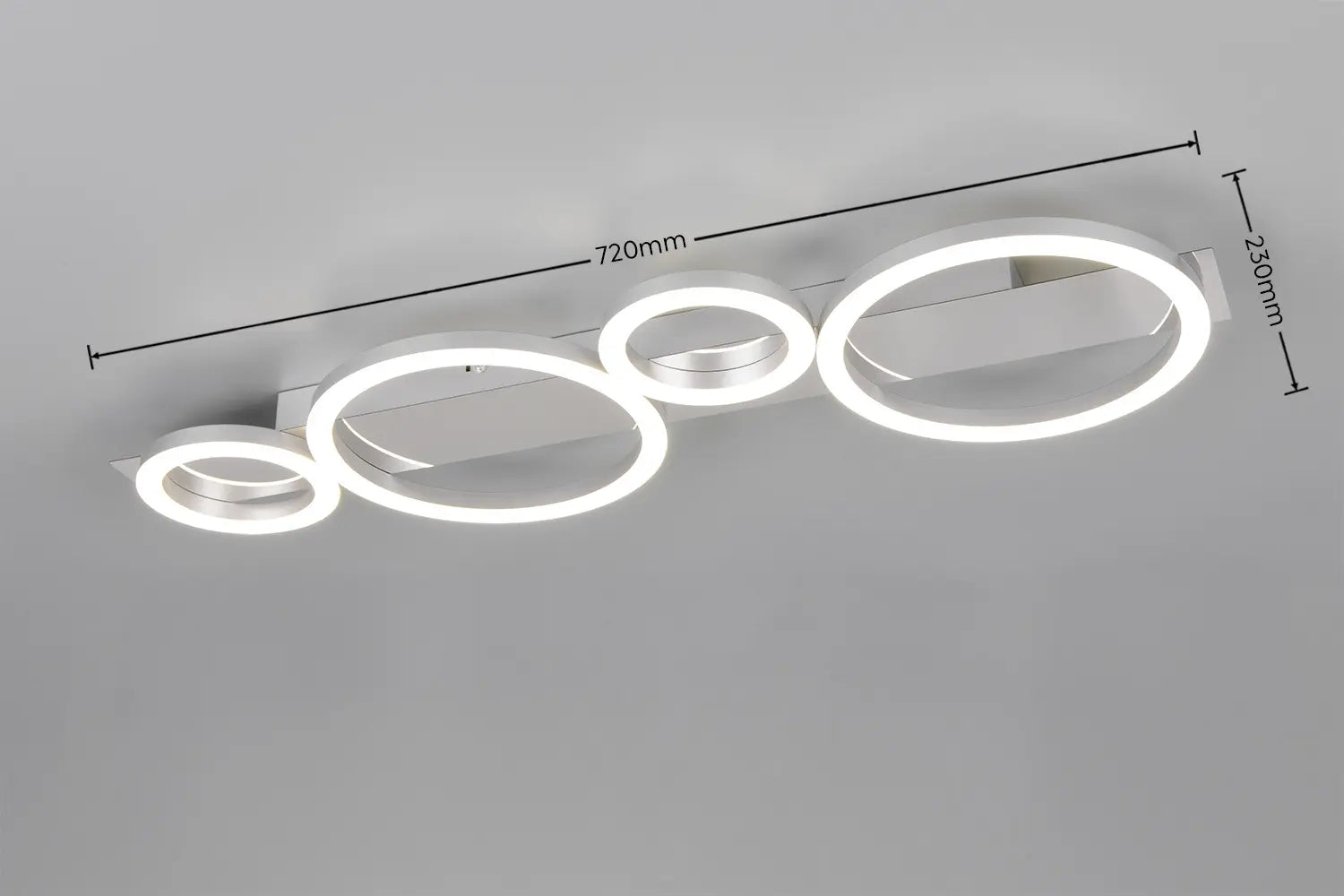 B-Ware Reality Deckenleuchte Deckenlampe Led Lumos Chrom Neutralweiss Wohnzimmer Lampe - 4017807640748