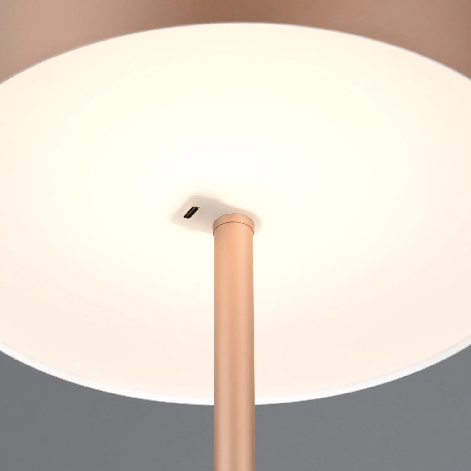 B-Ware Reality Stehleuchte Led Akku Standlampe Braun Metall Dimmbar Coffee Höhe 147 Cm - 4017807640915