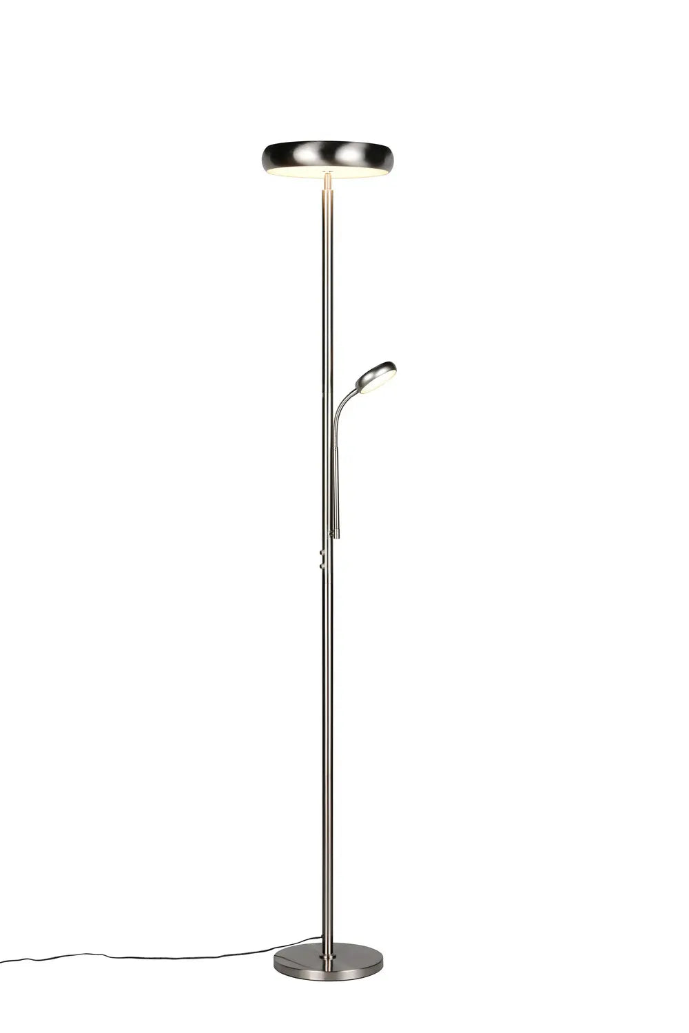 B-Ware Reality R45741107 Palermo Led Stehleuchte 5 W ⌀28cm Dimmbar Nickel Matt Cct Einst - 4017807641370