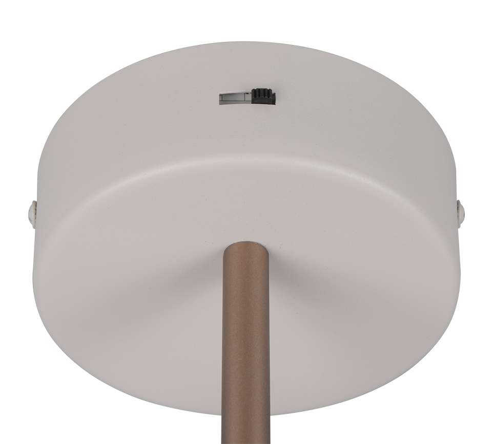 Trio Wandleuchte Wandlampe LED KEATON Metall Warm Grey Schalter FLEXconnect - 4017807655773