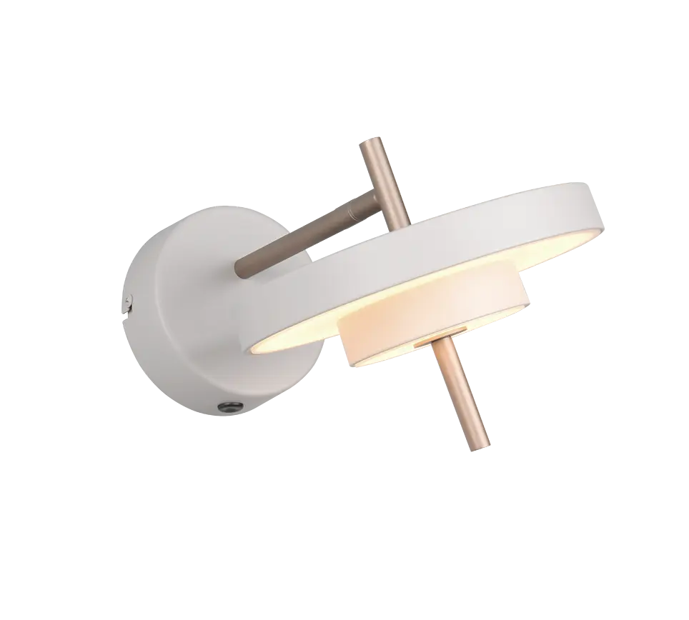 B-Ware Trio Wandleuchte Wandlampe Led Keaton Metall Warm Grey Schalter Fle Xconnect - 4017807655773