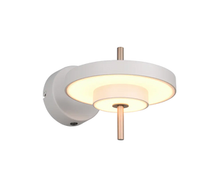 B-Ware Trio Wandleuchte Wandlampe Led Keaton Metall Warm Grey Schalter Fle Xconnect
