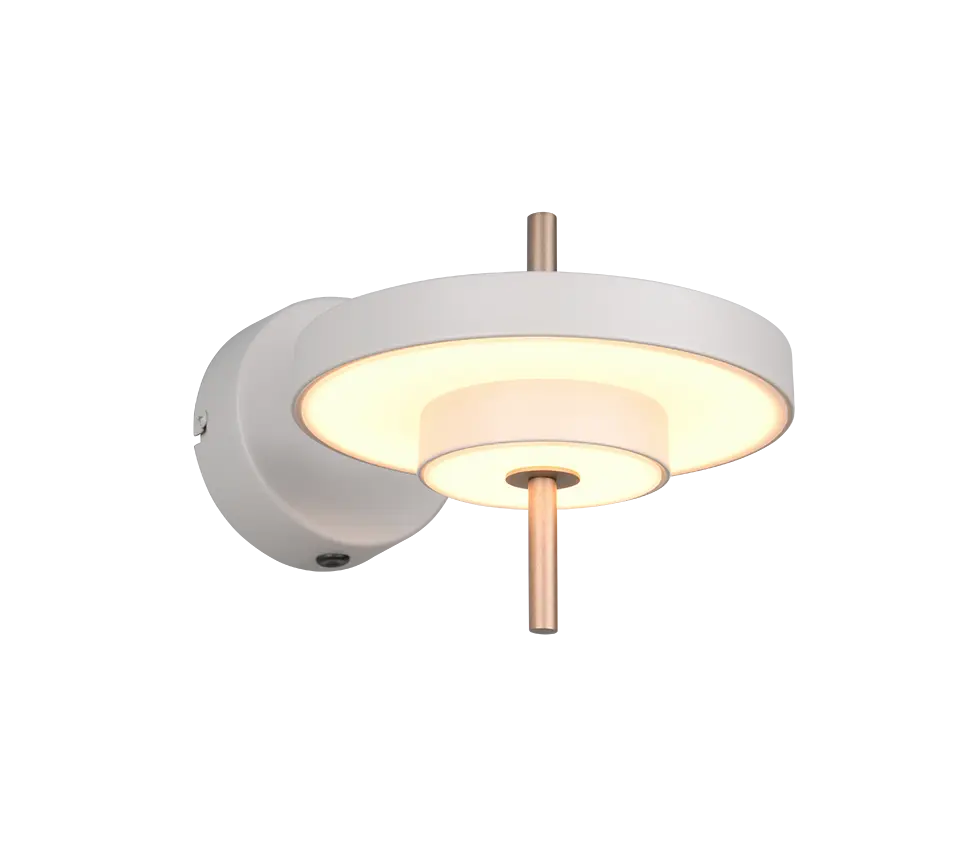 B-Ware Trio Wandleuchte Wandlampe Led Keaton Metall Warm Grey Schalter Fle Xconnect - 4017807655773