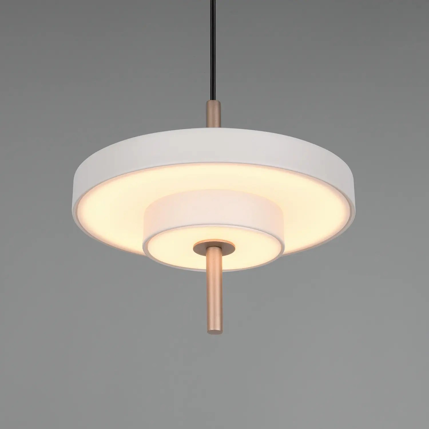 B-Ware Trio Lighting Pendelleuchte Hängelampe Led Leuchte Hellgrau Metall Cct Dimmbar - 4017807655933