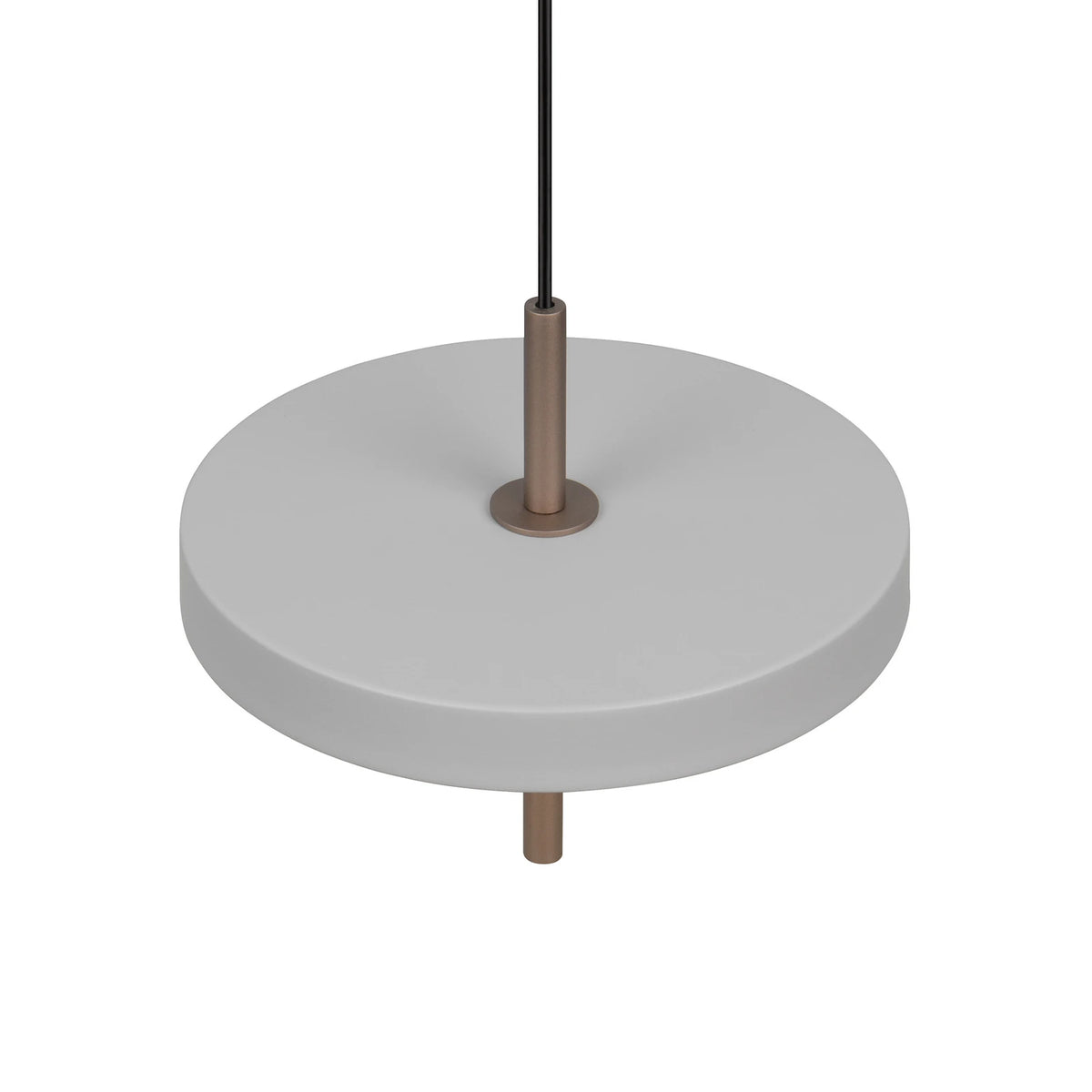 Trio Lighting Pendelleuchte Hängelampe LED Leuchte hellgrau Metall CCT dimmbar - 4017807655933