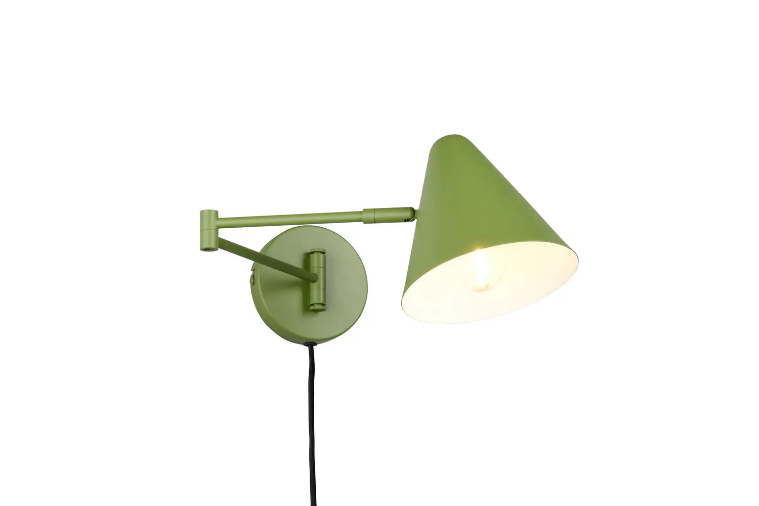 B-Ware Trio Wandleuchte Wandlampe Cosima E14 Led Grün Beleuchtung ø 15 Cm Lampe Stecker - 4017807659993