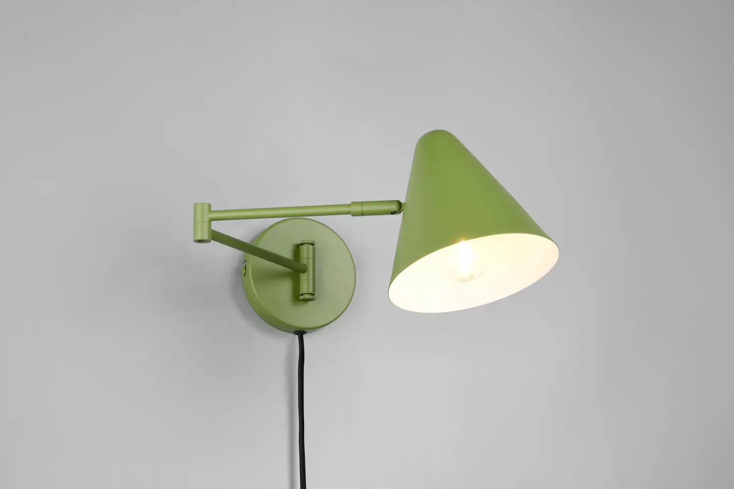 B-Ware Trio Wandleuchte Wandlampe Cosima E14 Led Grün Beleuchtung ø 15 Cm Lampe Stecker - 4017807659993