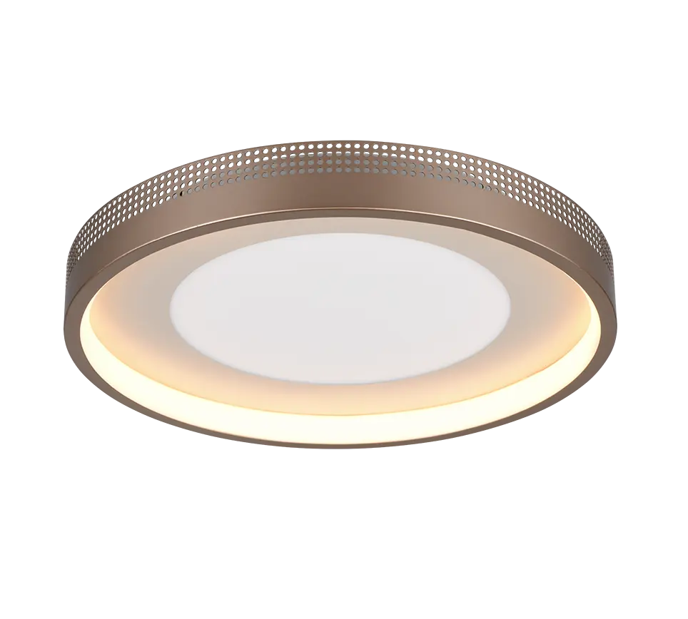 B-Ware Trio Deckenleuchte Lampe Solea Deckenlampe Led Leuchte Mokkabraun Warmweiß 40 Cm - 4017807660975