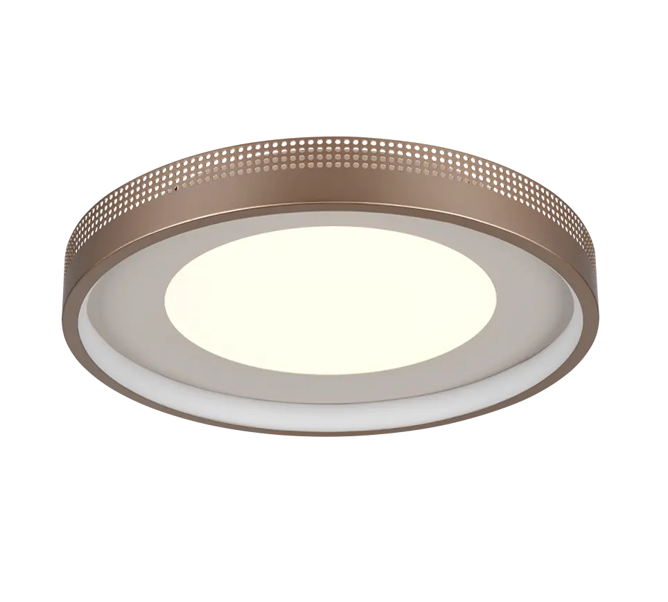 B-Ware Trio Deckenleuchte Lampe Solea Deckenlampe Led Leuchte Mokkabraun Warmweiß 40 Cm - 4017807660975