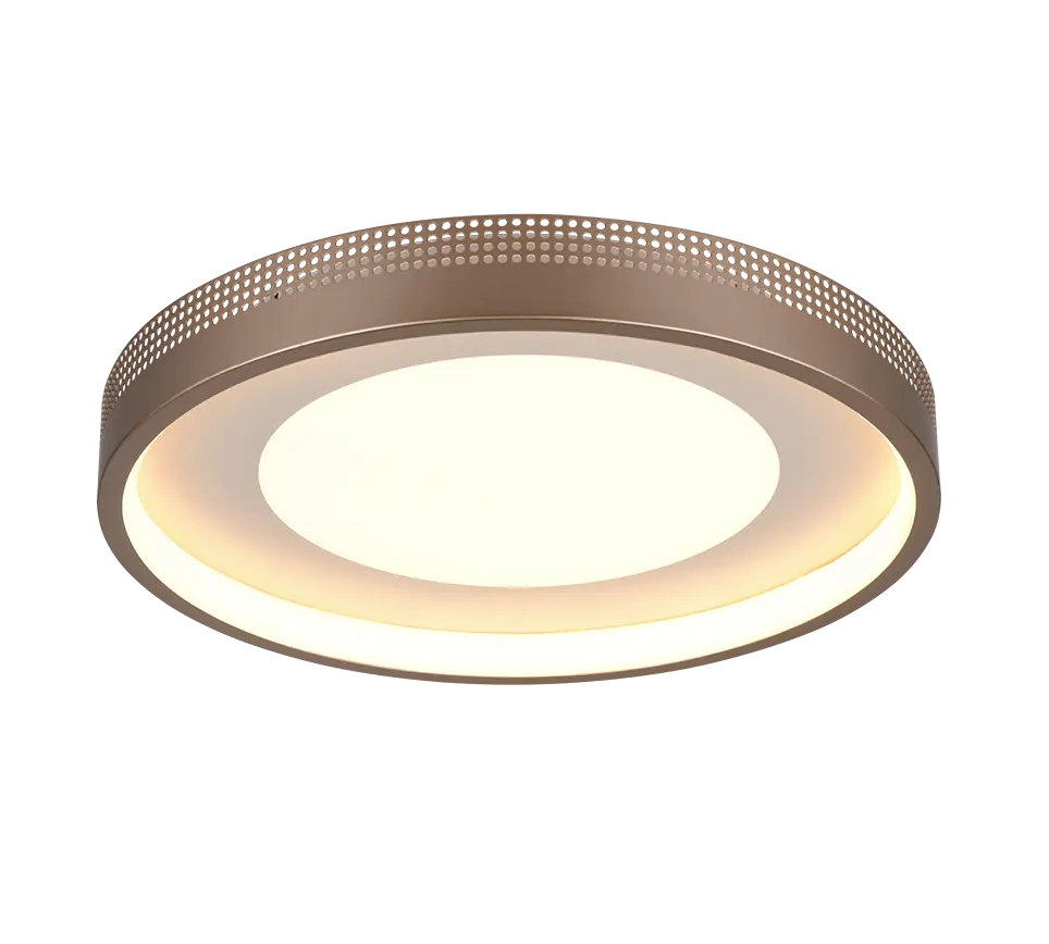 B-Ware Trio Deckenleuchte Lampe Solea Deckenlampe Led Leuchte Mokkabraun Warmweiß 40 Cm - 4017807660975