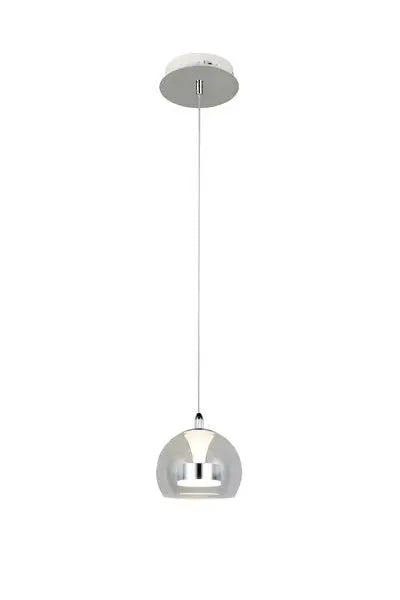 B-Ware Trio Pendelleuchte Hängelampe Flynt Led Metall Chrom Glas Wohnzimmer Esszimmer - 4017807670981