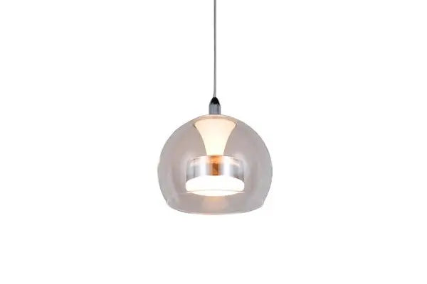 B-Ware Trio Pendelleuchte Hängelampe Flynt Led Metall Chrom Glas Wohnzimmer Esszimmer - 4017807670981