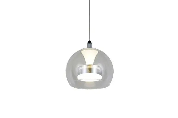 B-Ware Trio Pendelleuchte Hängelampe Flynt Led Metall Chrom Glas Wohnzimmer Esszimmer - 4017807670981