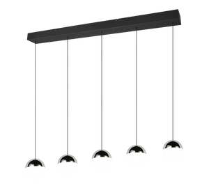 B-Ware Trio Pendelleuchte Hängelampe Senta Led Leuchte Schwarz Essbereich Küche 4000 K