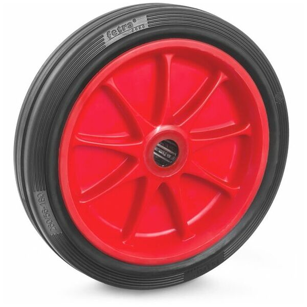 Fetra Vollgummirad Rad Transportrolle Ersatzrad Industriebedarf 200mm Zubehör  B-Ware - 4017976702179