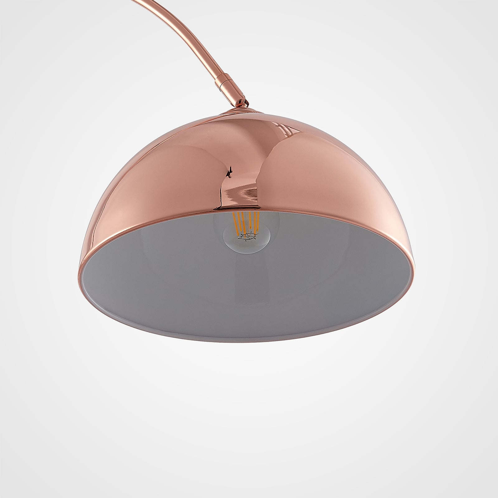 Lindby Stehleuchte Stehlampe Lennart LED E27 höhenverstellbar kupfer Lampe - 4251096594423