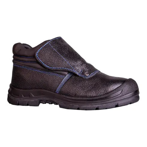 B-Ware Hase Toledo Schweißerhochschuh Sicherheitsstiefel Rindleder Größe 43 S3 Hro - 4018949810433