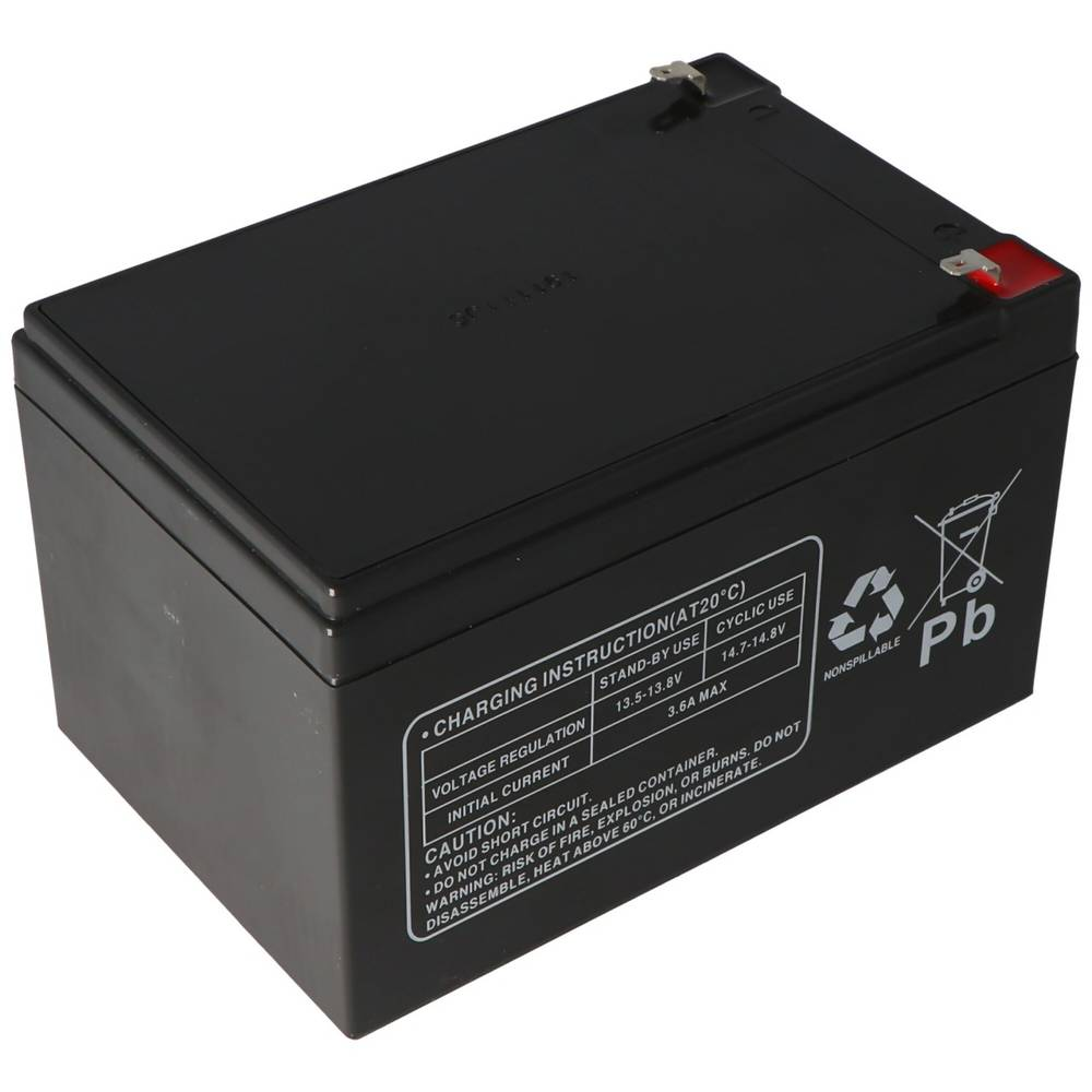 Multipower Mp12 12 Akku Batterie 12 Volt 12 Ah Bleibatterie Notstromversorgung B-Ware - 4020634925575