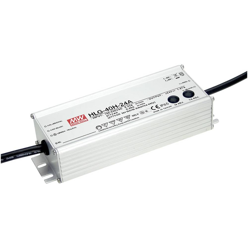 Mean Well Hlg 40 H 42 A Led Treiber Led Trafo Netzteil Konstantspannung 40 W 42 V Dc B-Ware - 4021087009492