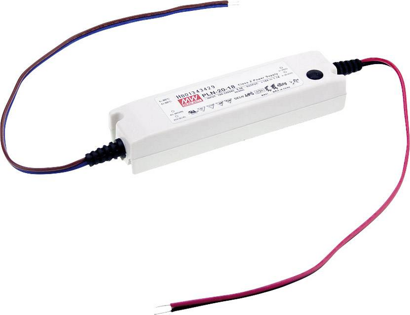 Mean Well Pln 20 36 Led Treiber Netzteil Konstantspannung Konstantstrom 19 W .55 A B-Ware - 4021087015592