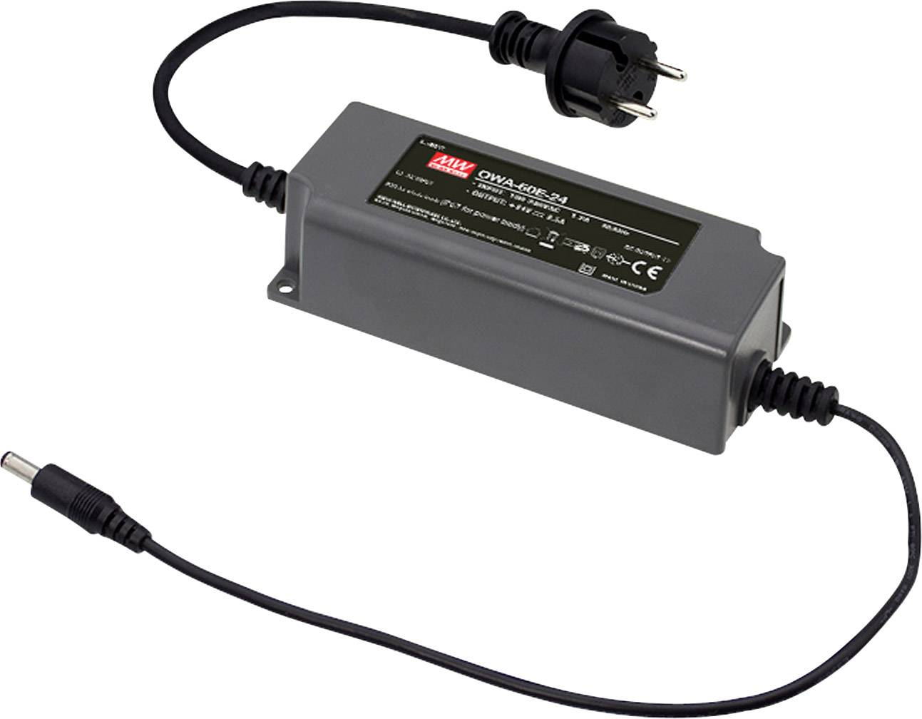 Mean Well Owa 60 E 15 Tischnetzteil Stromversorgung 15 Vdc 4 A 60 W Schwarz B-Ware - 4021087027243