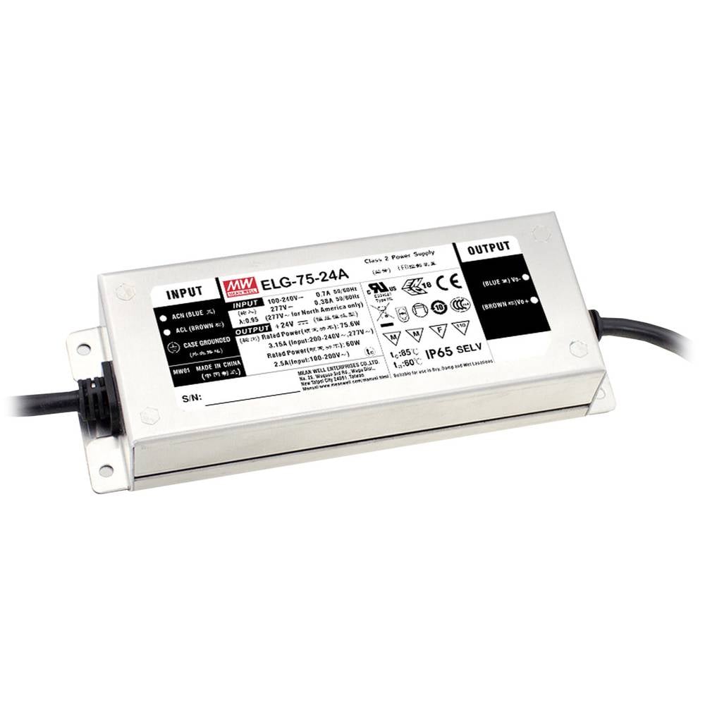 Mean Well LED Treiber Netzteil Konstantspannung Schaltnetzteil Outdoor dimmbar - 4021087050333