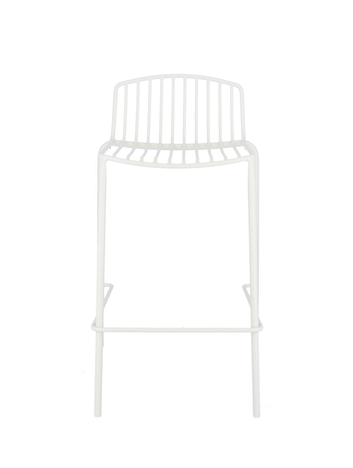 Jan Kurtz Barstuhl Hocker Mori Outdoor 49 X 81 X 49 Cm Sitzhöhe 65 Cm Weiß302 B-Ware