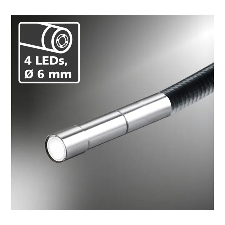 B-Ware Laserliner Videoinspektionssystem Endoskop Video Flex G4 Micro Usb Kamera 16 Gb - 4021563715732