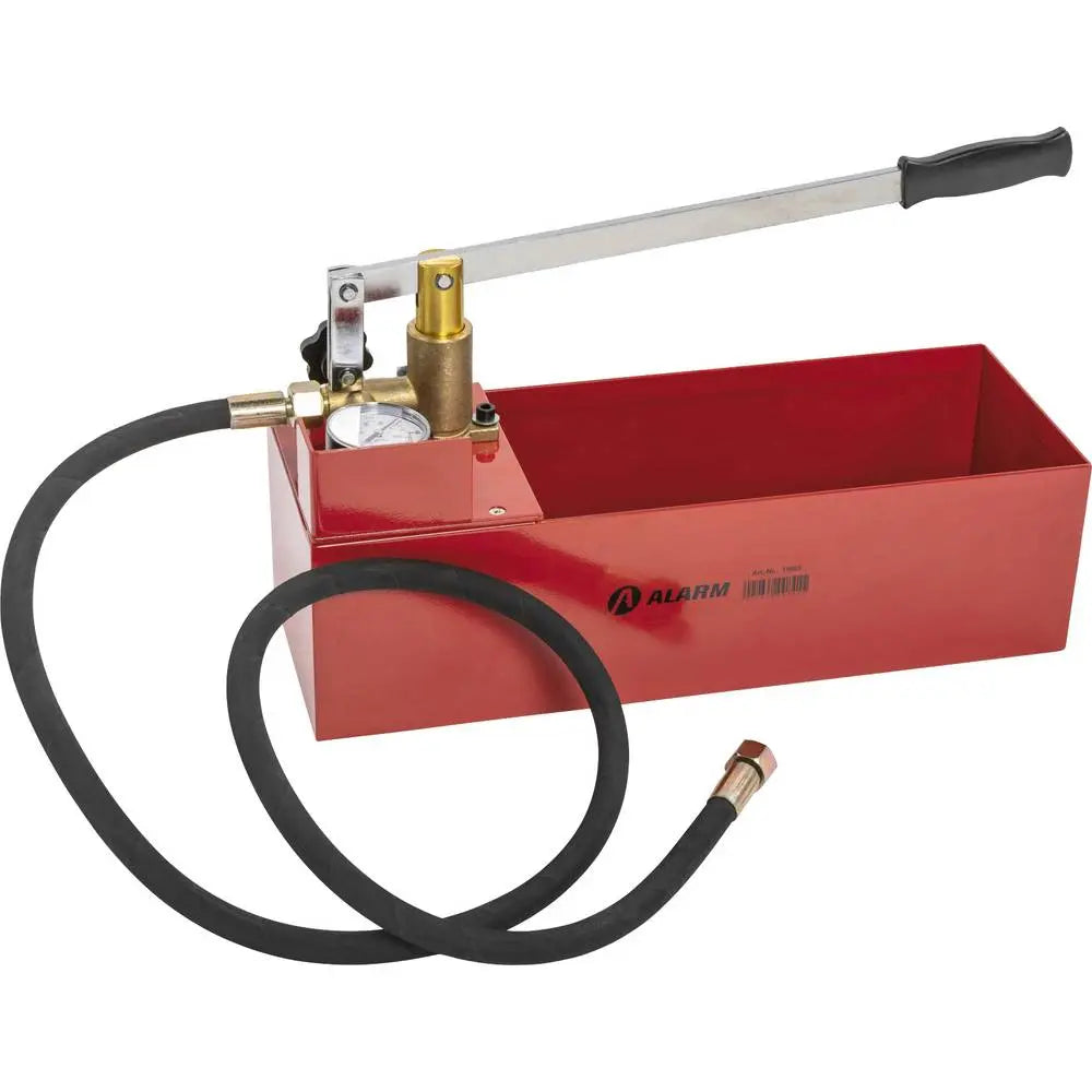 B-Ware Alarm Prüfpumpe Testpumpe Wasserleitung Prüfung Dichtheitsprüfung 12 L 60 Bar - 4022668008415
