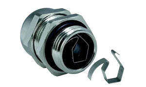 B-Ware Jacob Kabelverschraubung Verschluss Wadi One Emv M40x1,5 Metall Nickel