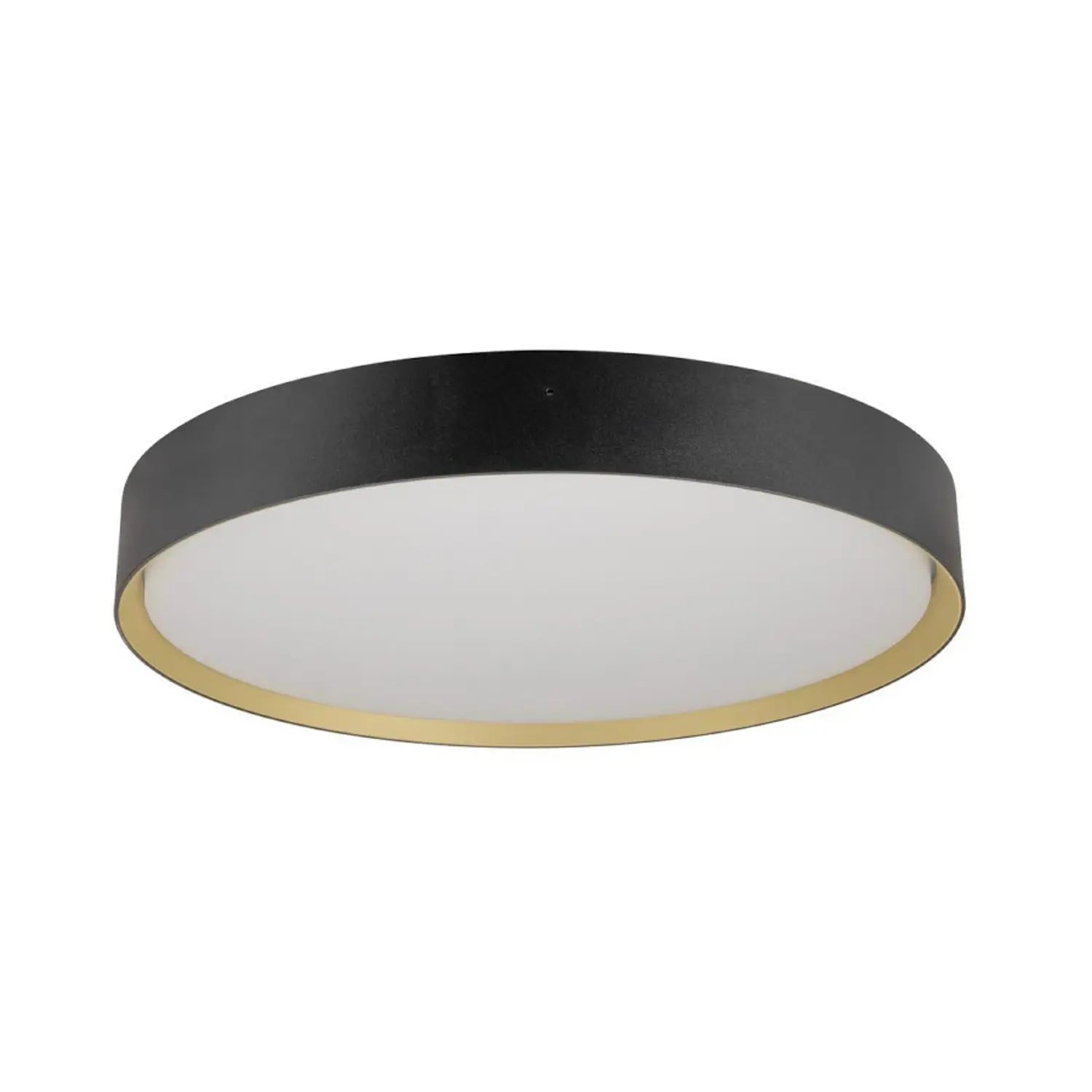 B-Ware Slv Deckenleuchte Lampe Led Decona Beleuchtung Deckenlampe ø42cm Schwarz/Gold - 4024163298155