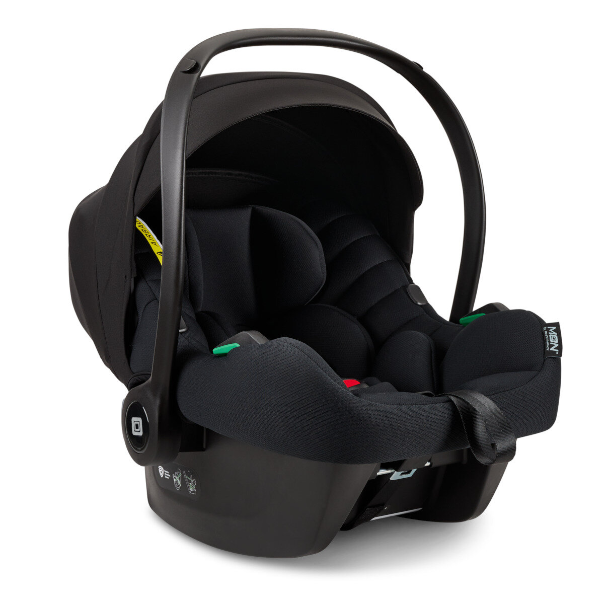 Siège auto bébé Moon Cosmo 2.0 de qualité B, pour nouveau-né, noir