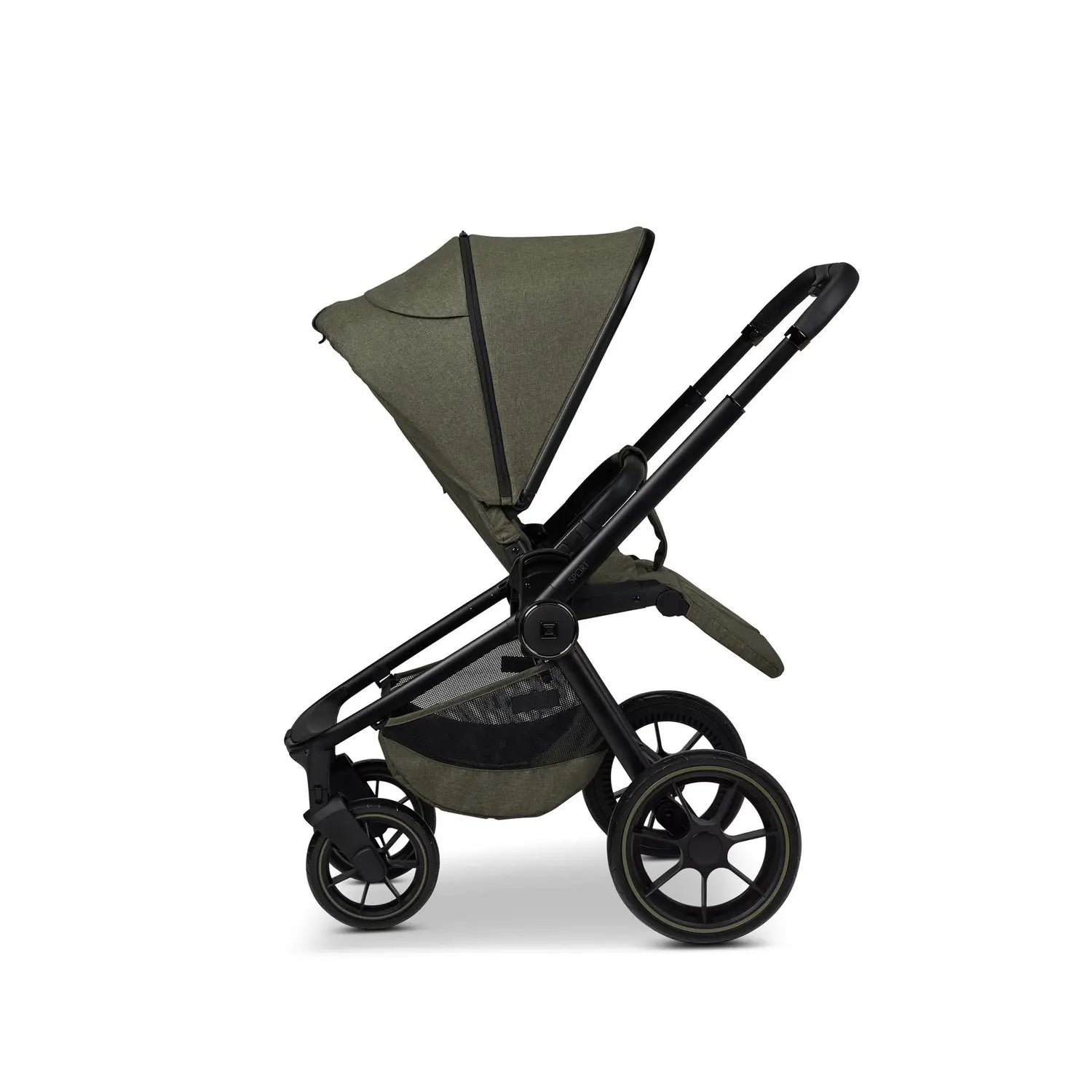 B-Ware Moon Sport Moos 2025 Sportwagen Buggy Kinderwagen Babywagen Klappbar Schwarz - 4025583042762