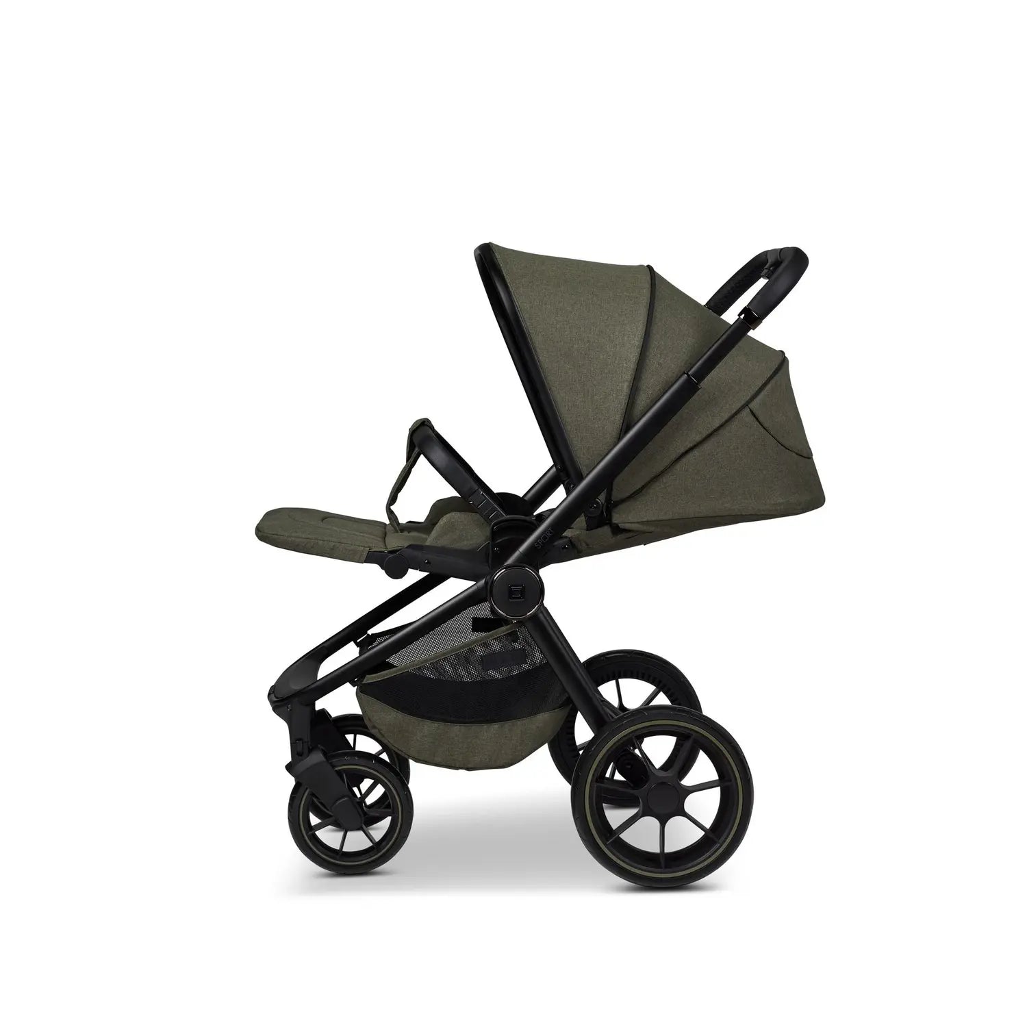 B-Ware Moon Sport Moos 2025 Sportwagen Buggy Kinderwagen Babywagen Klappbar Schwarz - 4025583042762