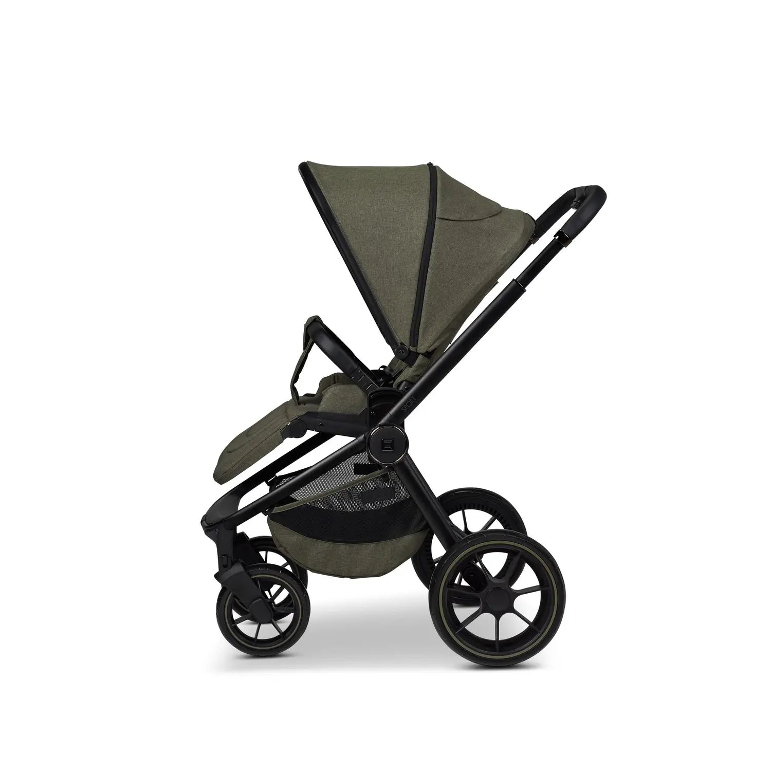 B-Ware Moon Sport Moos 2025 Sportwagen Buggy Kinderwagen Babywagen Klappbar Schwarz - 4025583042762