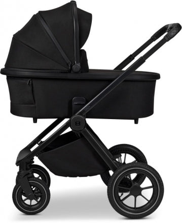 B-Ware Moon Gio Kombikinderwagen Babywagen Onyx Matt Höhenverstellbar Luftreifen94 - 4025583042953
