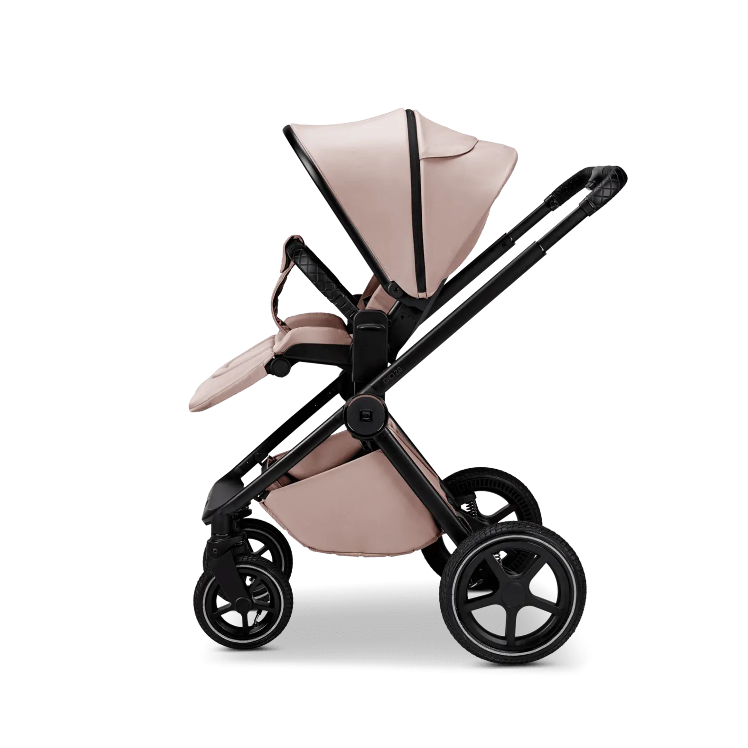 B-Ware Moon Kombikinderwagen Kinderwagen Gio 2.0 Sand Fußsack Handmuff Sand - 4025583043783