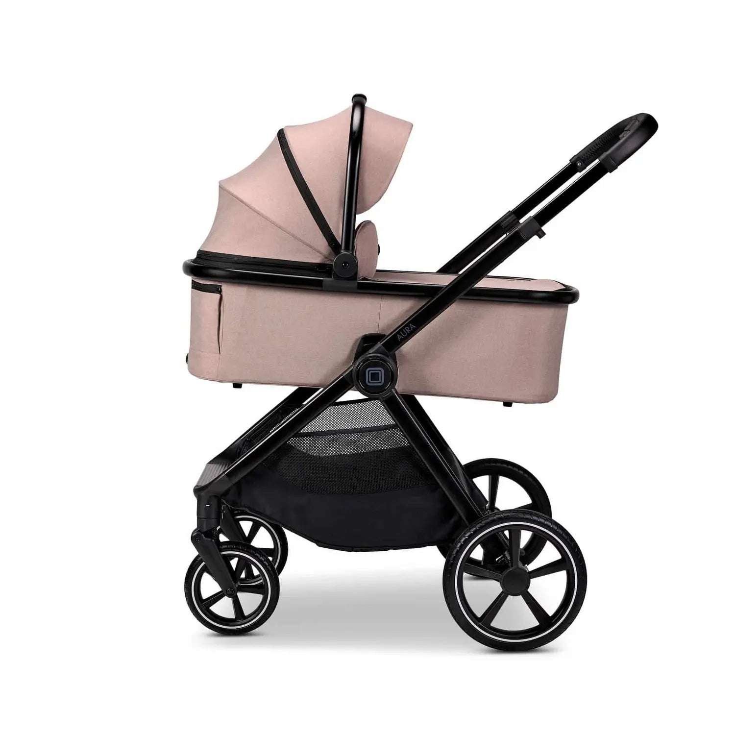 B-Ware Moon Kombikinderwagen Kinderwagen Aura Sand Babywagen Einkaufskorb Wickeltasche - 4025583043875