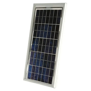 B-Ware Sunset Solarmodul Solarpanel Solarzelle Sm 10 Polykristallin Glas Kunststoff 10 W