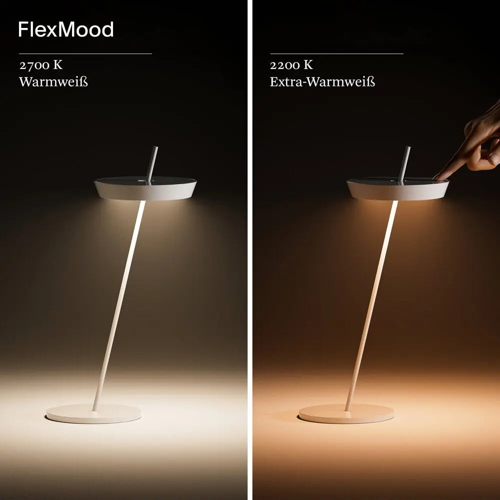 B-Ware Sigor Akku Tischleuchte Lampe Mahina Usb C Flex Mood Weiß Wohnleuchte Leuchte - 4028085456013