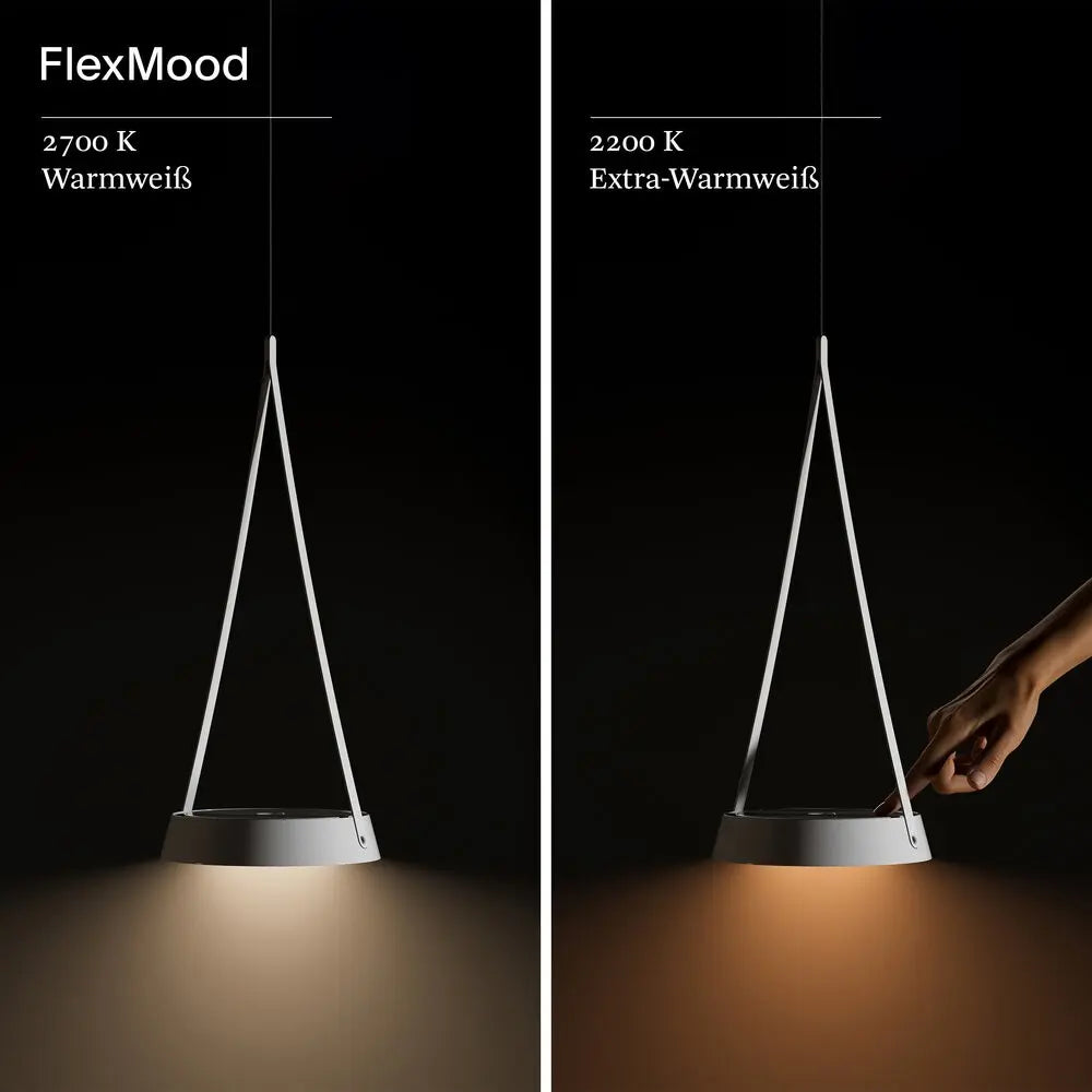 B-Ware Sigor Akku Pendelleuchte Led Hängeleuchte Mahina Usb C Schwarz Flex Mood Dimmbar - 4028085456204