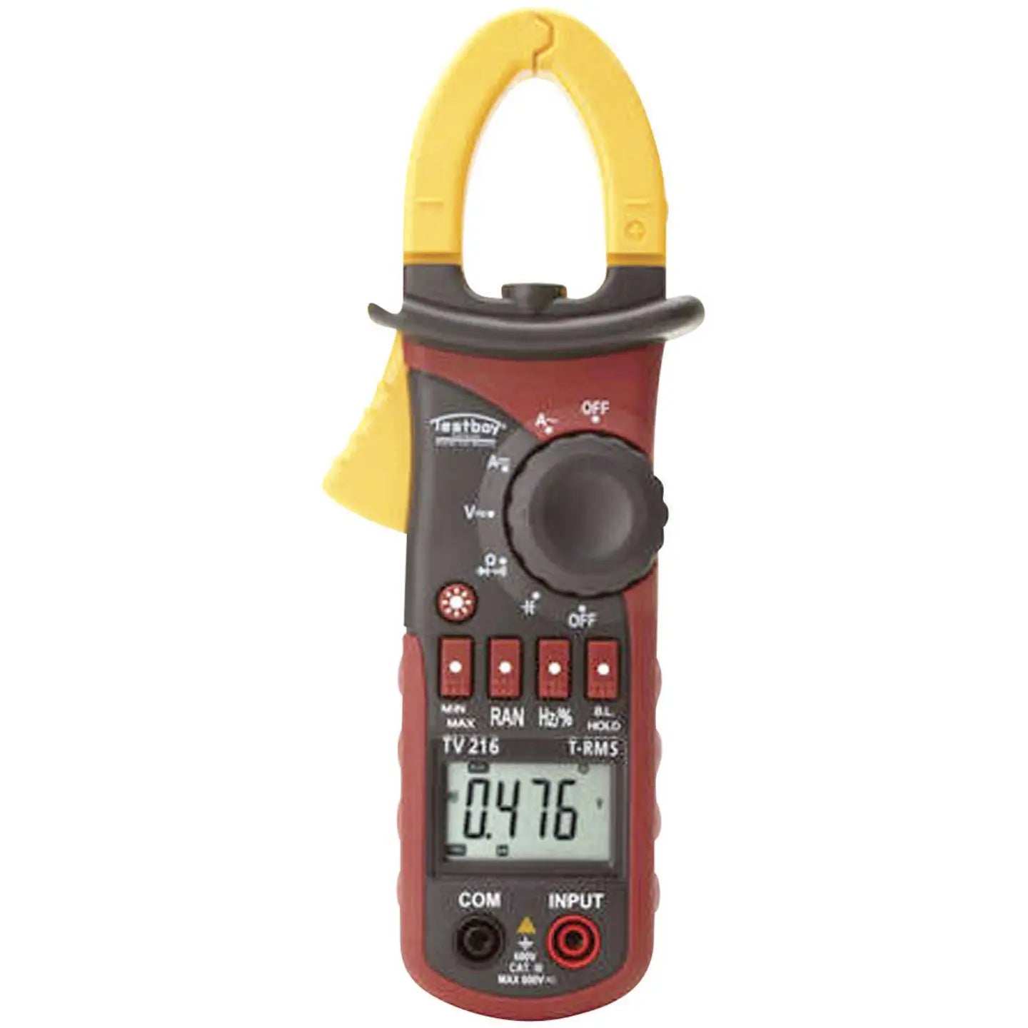 B-Ware Testboy Stromzange Multimeter Digital Cat Iii 600 V Mehrfarbig Handgerät Tv 216 N - 4028532212162