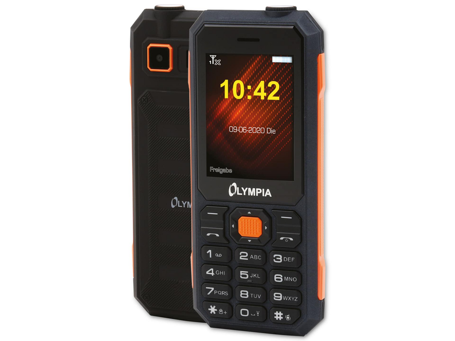 Olympia Handy Mobiltelefon Active Outdoor Tastenhandy Senioren Mobilgerät  B-Ware - 4030152022830