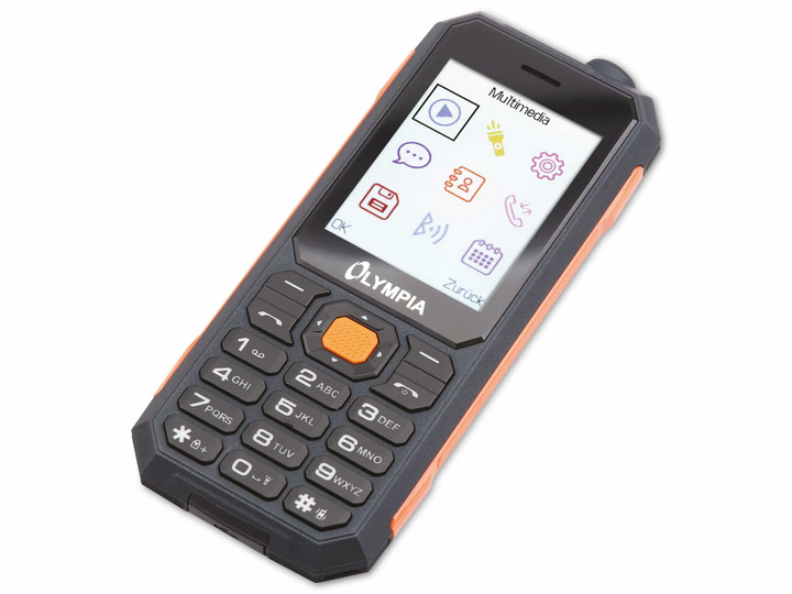 Olympia Handy Mobiltelefon Active Outdoor Tastenhandy Senioren Mobilgerät  B-Ware - 4030152022830