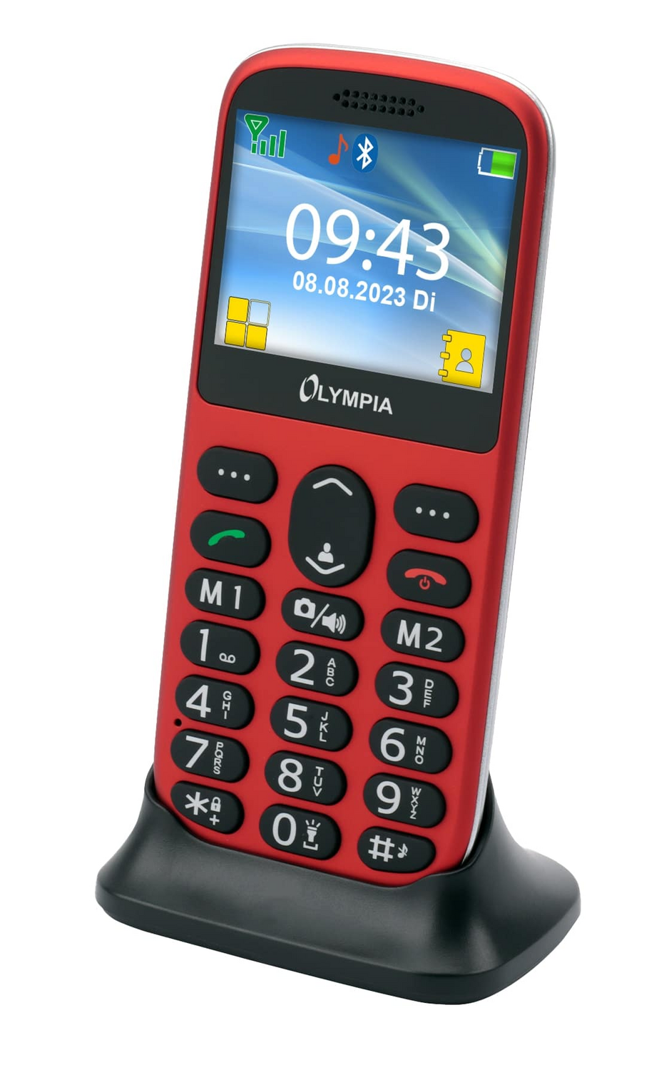 Olympia Handy Mobiltelefon Großtasten Seniorentelefon Telefon Defektware D-Ware - 4030152952557