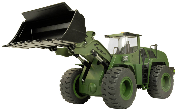 Amewi 1:14 Elektro Rc Funktionsmodell Rt R Radlader G485 E Grün 1:14 Defektware D-Ware