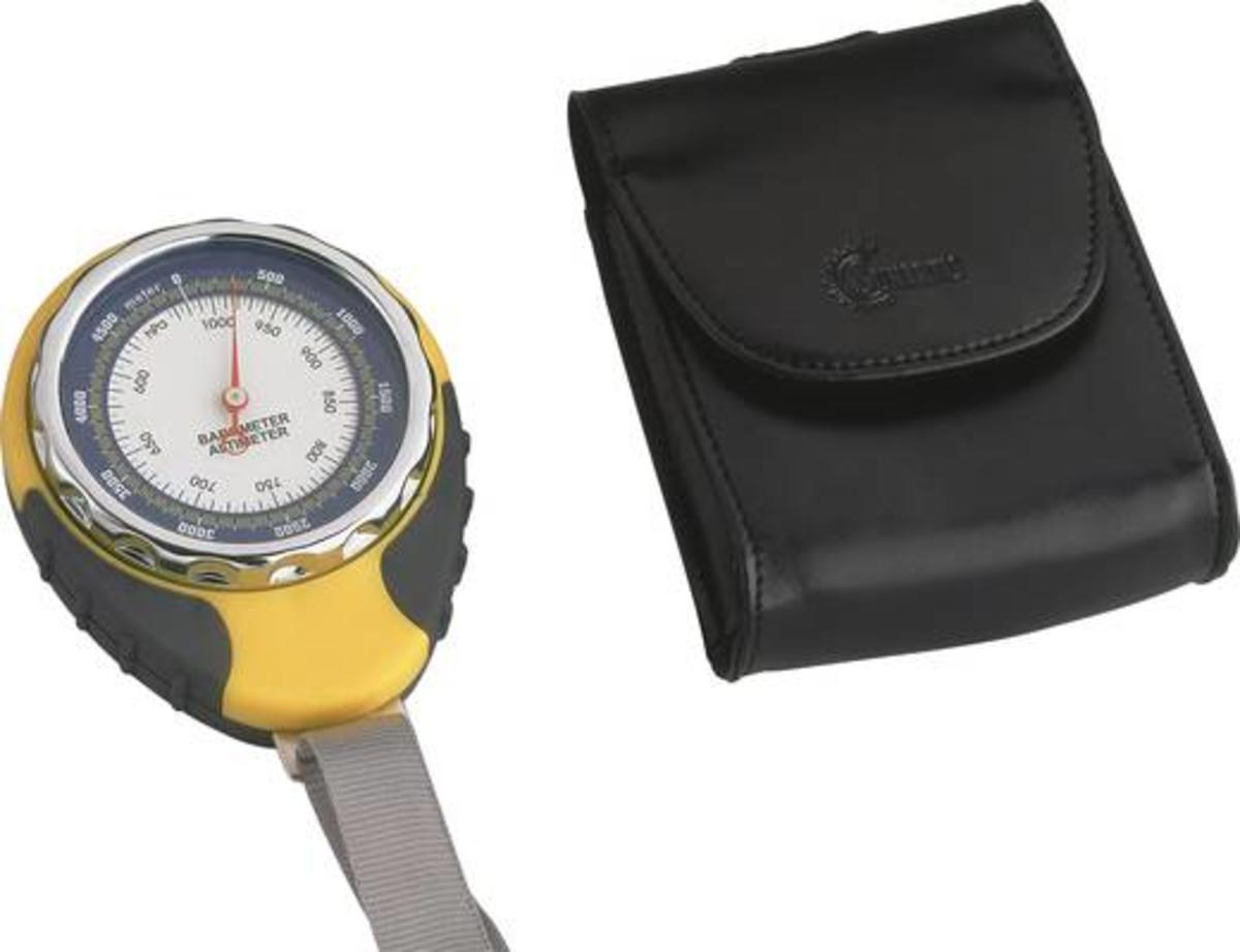 TFA HiTrax Globe Höhenmesser Barometer Höhen-Bereich bis 5000 m Tasche - 4009816012241