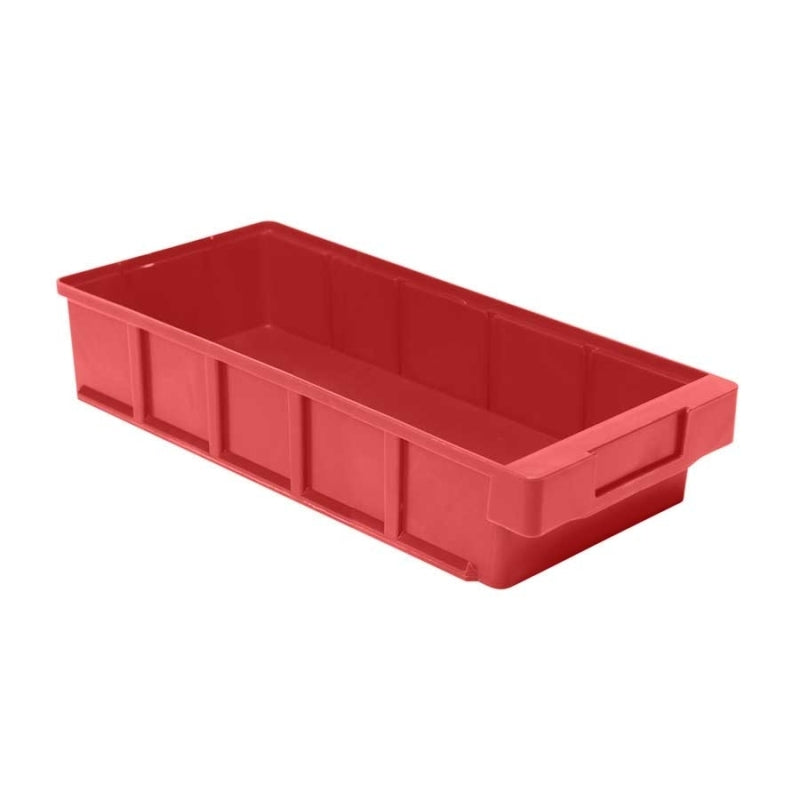 B-Ware La Ka Pe Kleinteilebox Aufbewahrungsbox 40x18,6x8,3 Rot Polypropylen Set 8 Stück - 4031022068064